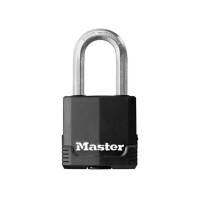 Master lock Padlock M515EURDLHCC 5.4 x 11 cm Key lock Steel Black