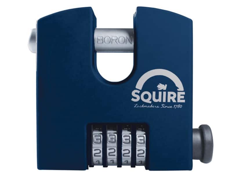 Squire Lock Combination SHCB65 Plastic Cover Blue 1 x Combination Padlock