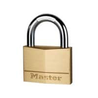 Master lock Padlock 160EURD 6 x 8.2 cm Key lock Brass Gold