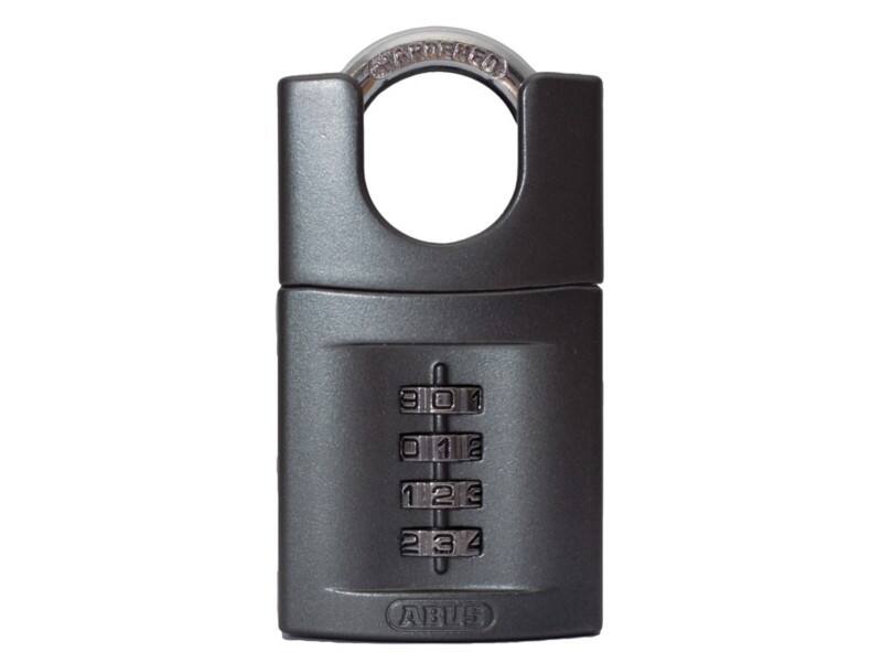 ABUS Padlock Combination 158CS/50 5.2 x 9.7 cm Black 1 x Combination Padlock