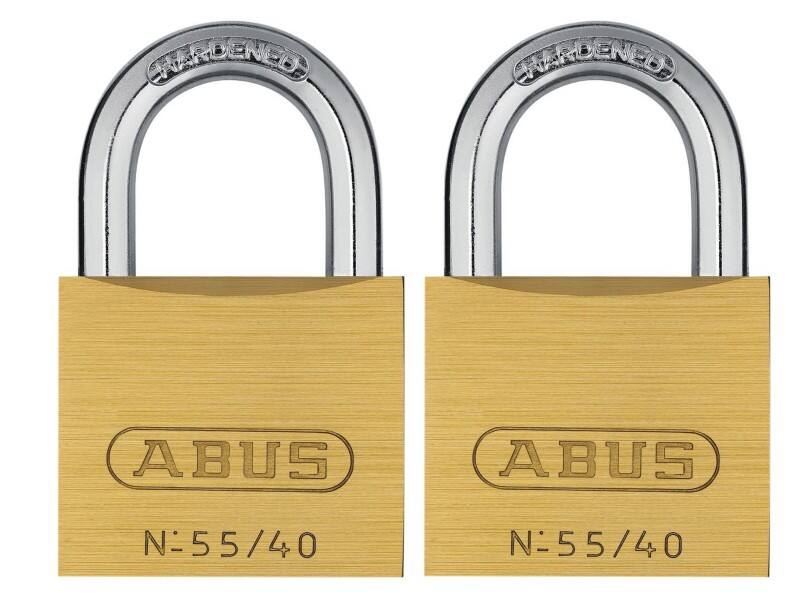 ABUS Padlock Keys 55/40mm 3.8 x 6 cm Gold 1 x Padlock