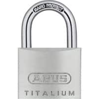 ABUS Padlock Keys 64TI/60mm Nano Protect Silver 1 x Carded Padlock
