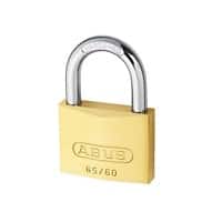 ABUS Padlock Keys 65/60mm 6 x 9.1 cm Gold 1 x Carded Padlock