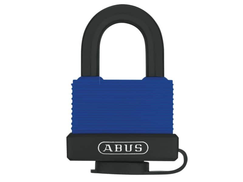 ABUS Padlock Keys 70IB/45 4.9 x 7.4 cm Blue 1 x Carded Padlock