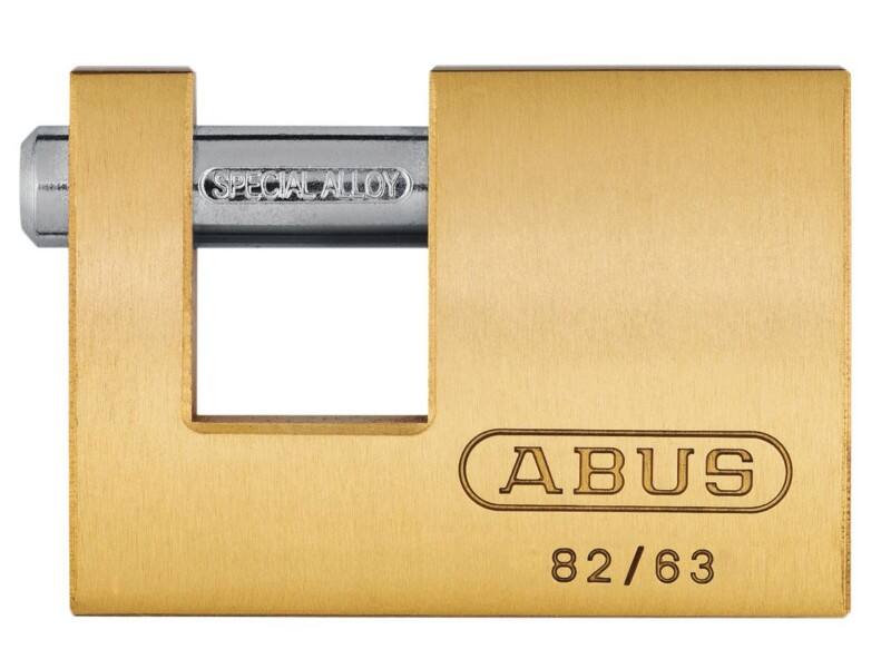 ABUS Padlock Keys 82/63 6.3 x 4.5 cm Gold 1 x Carded Padlock