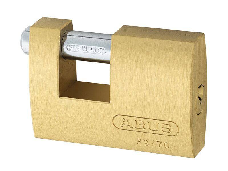 ABUS Padlock Keys 82/70 7 x 5 cm Gold 1 x Carded Padlock