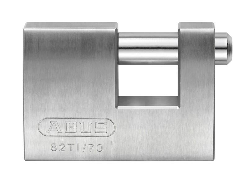 ABUS Padlock Keys 82Ti/70 7 x 5 cm Stainless Steel 1 x Carded Shutter Lock