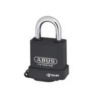 ABUS Padlock Keys 83WP/53mm 5.7 x 9.7 cm Black 1 x Carded Padlock