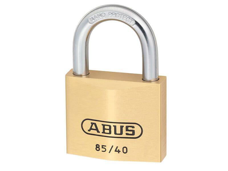 ABUS Padlock Keys 85/40 4 x 6.2 cm Gold 1 x Carded Padlock