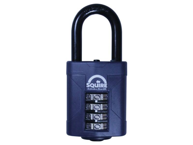 Squire Padlock Combination CP50/1.5 Dual Compound Cover Blue 1 x Combination Padlock