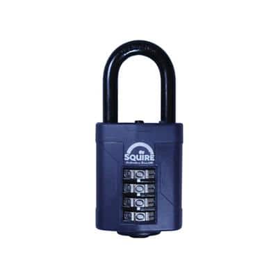 Squire Padlock Combination CP50/1.5 Dual Compound Cover Blue 1 x Combination Padlock