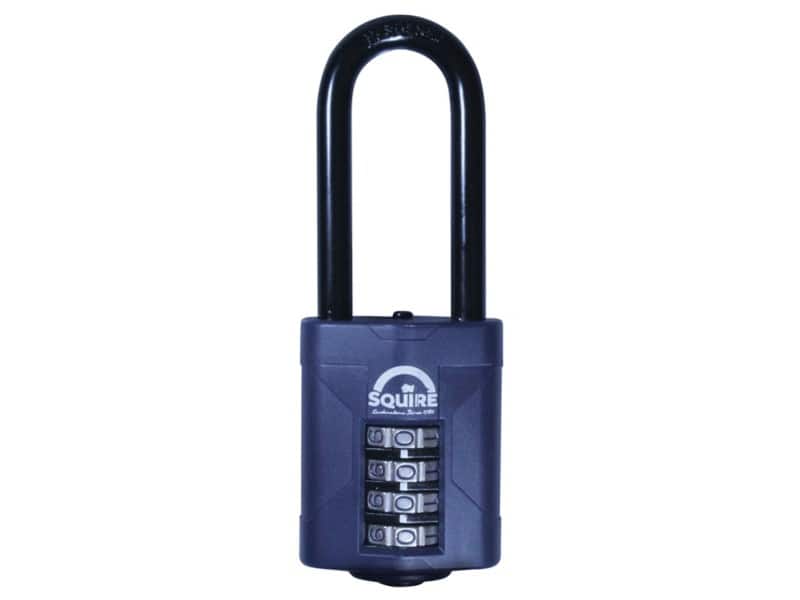 Squire Padlock Combination CP50/2.5 Dual Compound Cover Blue 1 x Combination Padlock