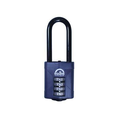 Squire Padlock Combination CP50/2.5 Dual Compound Cover Blue 1 x Combination Padlock