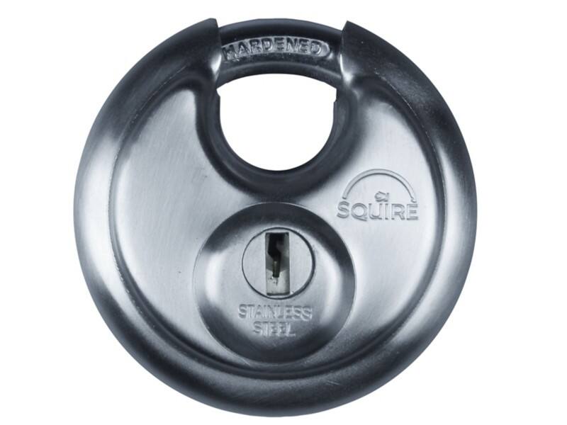 Squire Discus Padlock Keys DCL1 7 cm Silver 1 x Discus Padlock