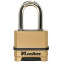 Master lock Padlock M175EURDLF 5.6 x 9.7 cm Combination Zinc Gold