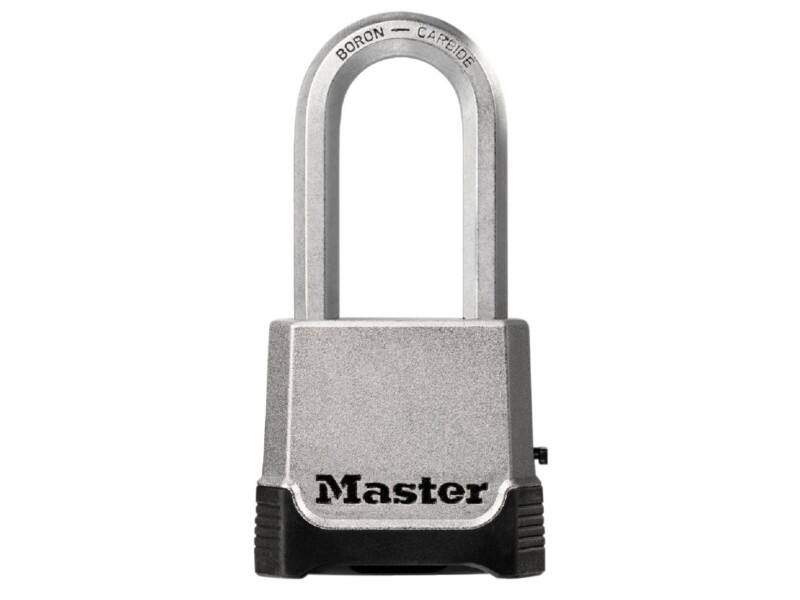Master lock Padlock M176EURDLH 5.6 x 11 cm Combination Zinc Black, Grey