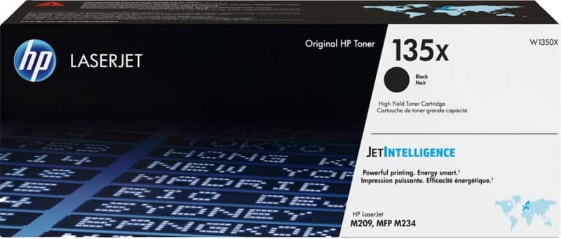 HP 135X Original Toner Cartridge W1350X Black