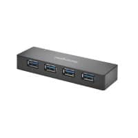 Kensington USB 3.0 4 Port Hub and Charging Black