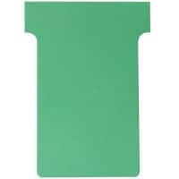 Nobo Size 4 T-Cards A110 Green Pack of 100