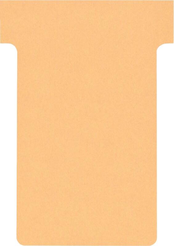 Nobo Size 2 T-Cards Beige Pack of 100