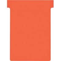 Nobo Size 3 T-Cards Red Pack of 100
