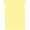 Nobo Size 3 T-Cards Yellow Pack of 100