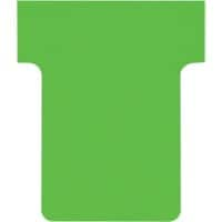 Nobo Size 1.5 T-Cards Green Pack of 100