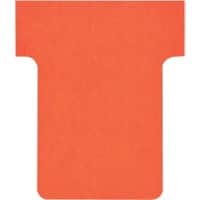Nobo Size 1.5 T-Cards Red Pack of 100