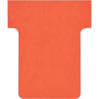 Nobo Size 1.5 T-Cards Red Pack of 100