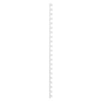 Binding Comb 10 mm A4 for 65 Sheets White Pack of 100