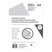 Binding Cover A4 Leather 190-285 Microns White Pack of 100
