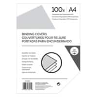 Binding Cover A4 Plastic 280-285 Microns Transparent Pack of 100