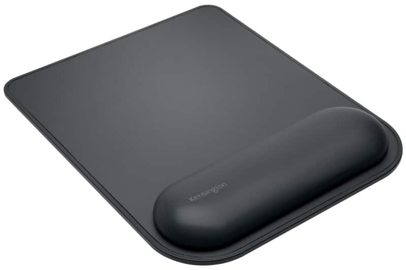 Kensington Mouse Pad with Wrist Rest ErgoSoft Black