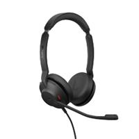 Jabra Evolve2 30 Wired Stereo Headset Over the Head Noise Cancelling USB Type-A with 2 microphones Black