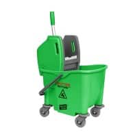 Purely Smile Mop Bucket and Wringer 25 L Green