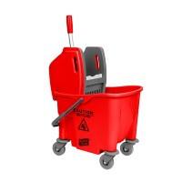 Purely Smile Mop Bucket 25 L Red