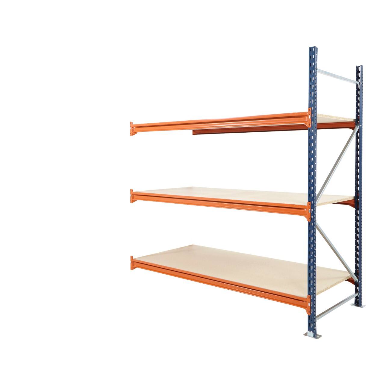 Mecalux Shelving Unit ML2018903E Extension Unit  Blue, Orange 1,825 x 900 x 2,000 mm