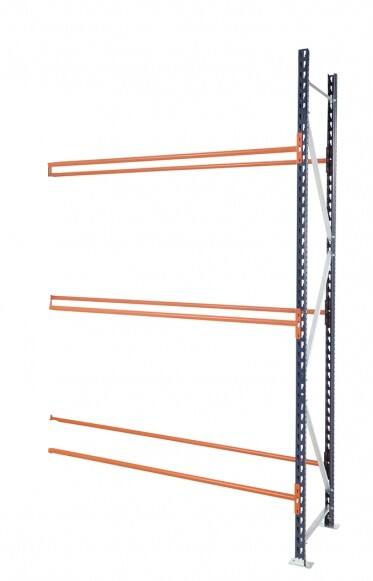 MECALUX Tyre Racking Extension Bay with 2 Levels 1500 x 1900 x 400 mm