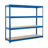 newpo Shelving Unit HR206B 2,000 x 600 x 1,770 mm Blue