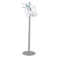 TWINCO A4 Literature Display Silver 5170-8 250 mm (D) x 900 mm (H)