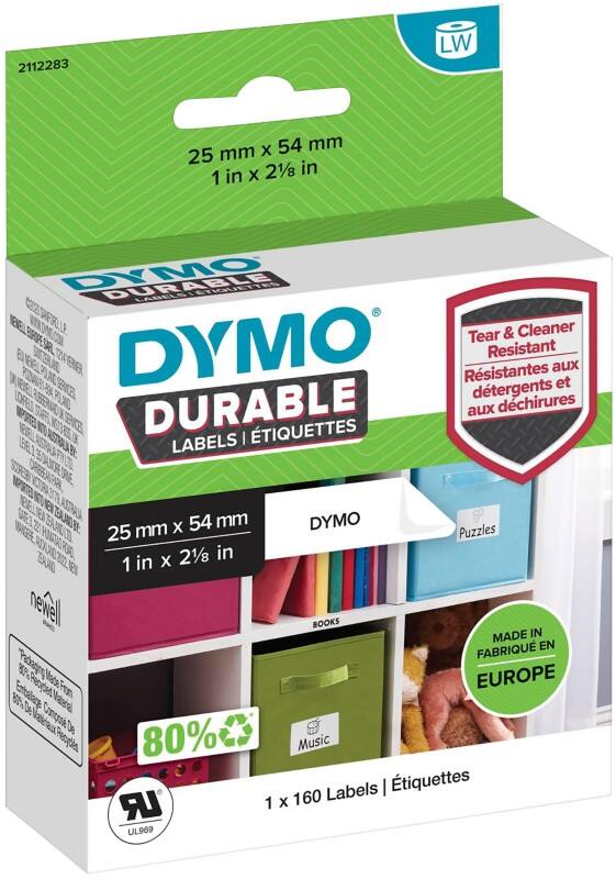 DYMO Address Labels LW 2112283 adhesive Black on White 54 x 25 mm Thermal Pack of 160