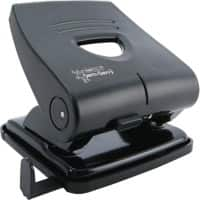 Rapesco 2 Holes Hole Punch Metal 30 Sheets 827-P Black