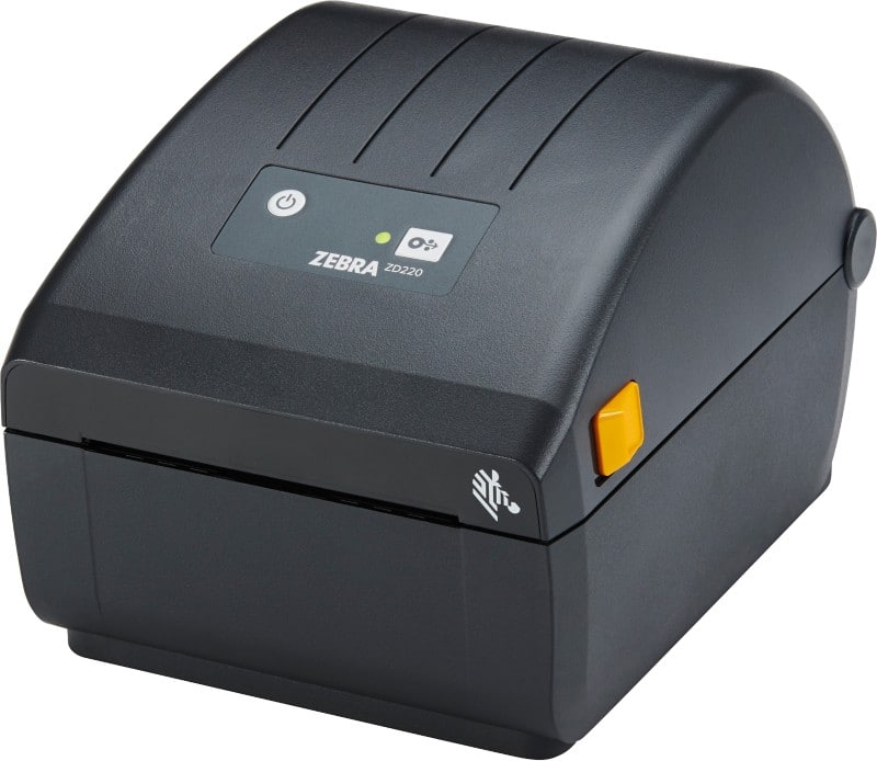 Zebra Direct Thermal Transfer Label Printer with Peeler ZD220 8 Dots/mm 203 DPI USB