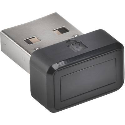 Kensington VeriMark Compact Fingerprint Key K67977WW For Universal 2nd-Factor Authentication USB 2.0/3.0 A Plastic Black