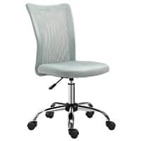 Vinsetto Office Chair Grey Steel, Mesh, Foam 921-226GY