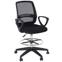 Vinsetto Tall Office Chair Black Mesh Fabric, Plastic, Foam, Metal 921-187V70