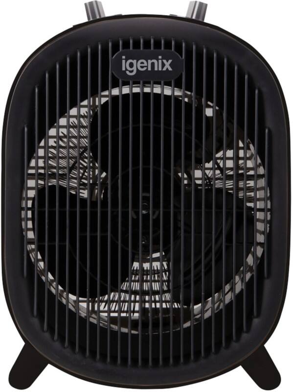 igenix Heater IG9022 Black 1 Speed Setting 12 x 26 x 19 cm