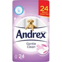 Andrex Toilet Roll Gentle Clean 24 Rolls