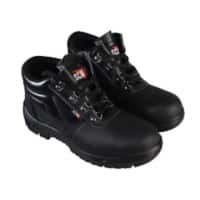 4 D-Ring Chukka Black Safety Boots UK 7 Euro 41