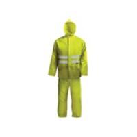 Hi-Visibility Rain Suit Yellow - L (39-42in)